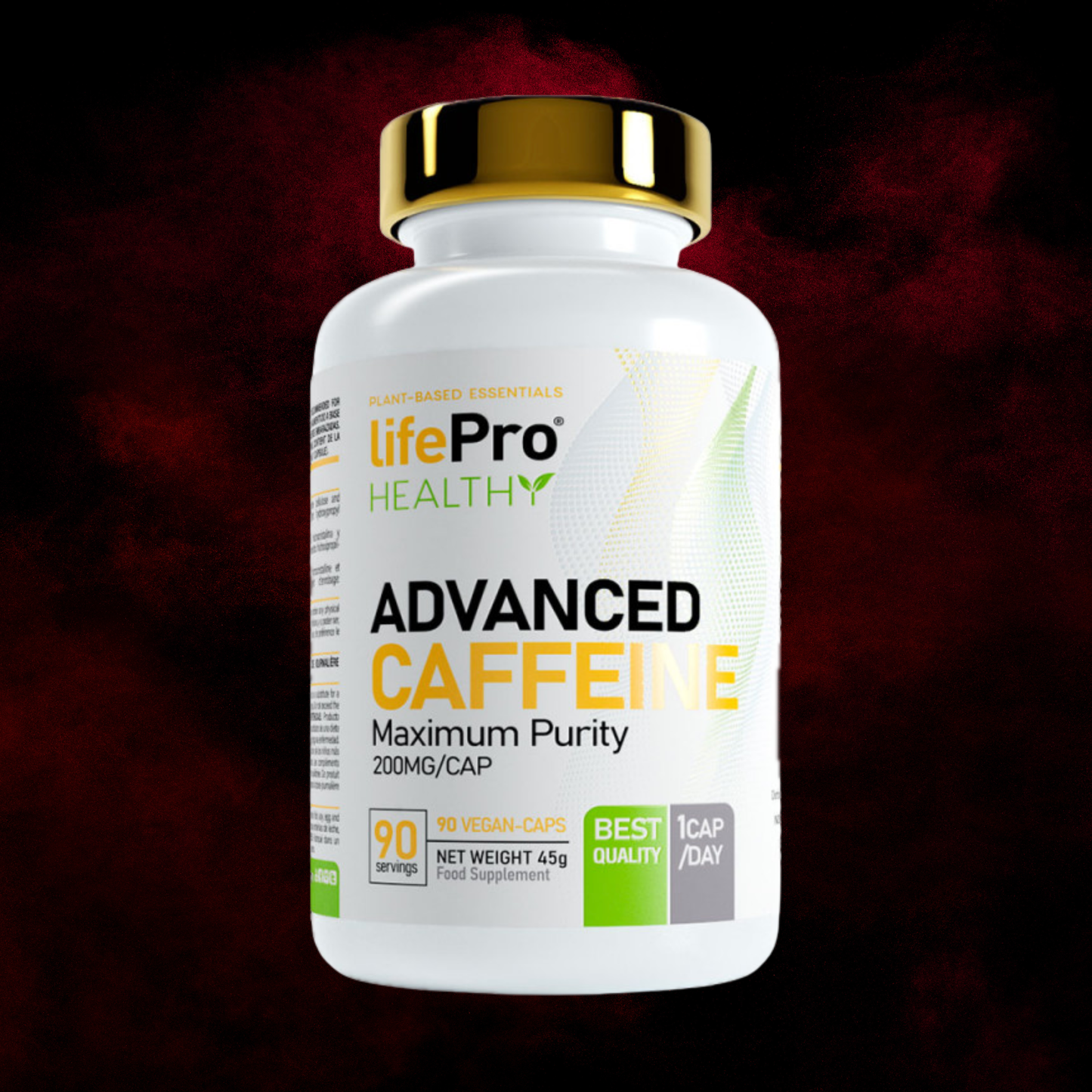 Advanced caffeine - Life Pro Healthy - 90 Gélules Vegan