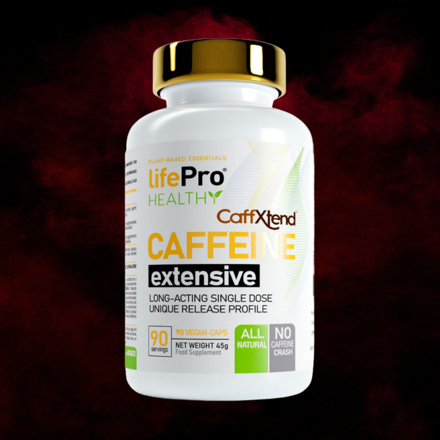 Caffeine extensive - Life Pro Healthy - 90 Gélules Vegan