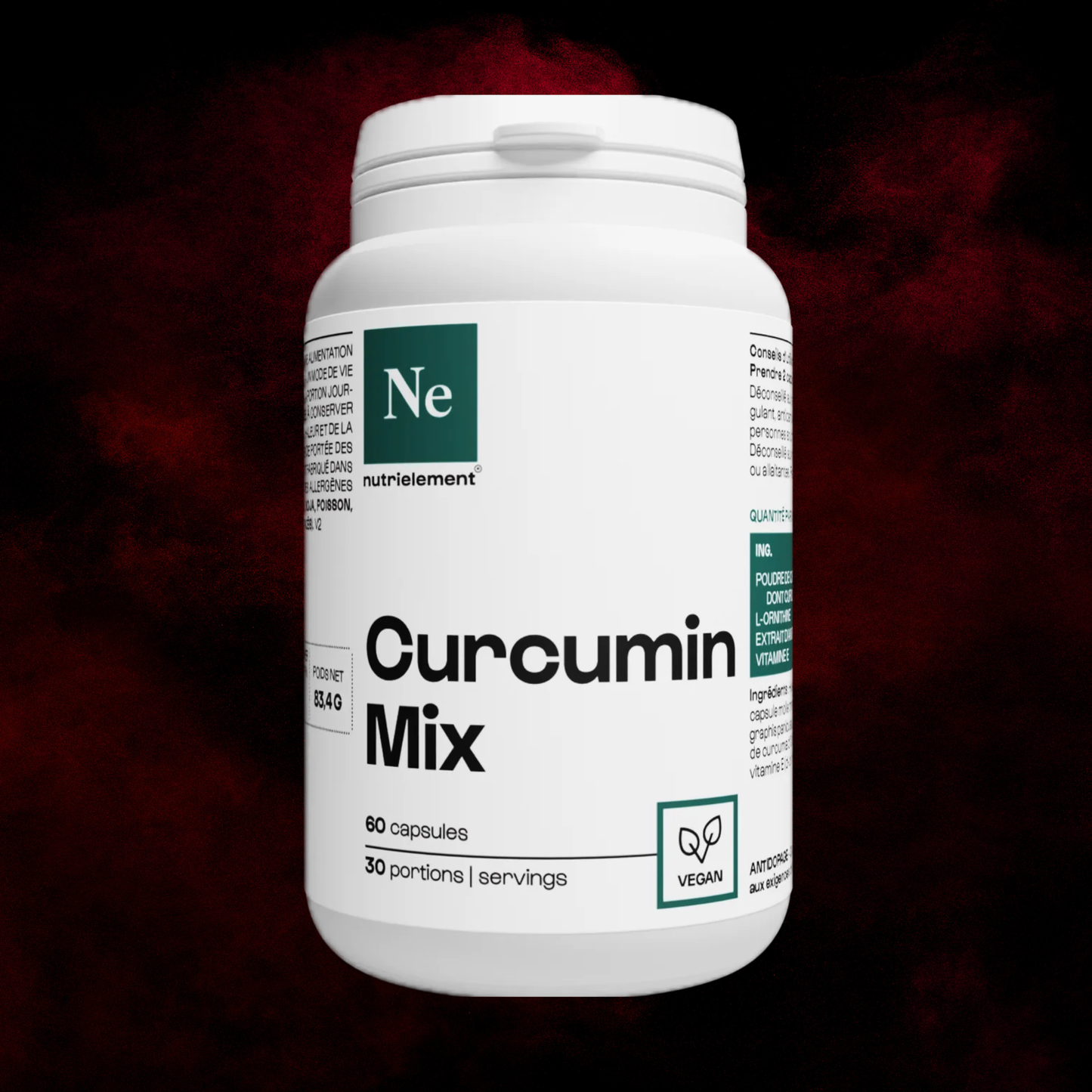 Curcumin Mix - Nutrielement - 60 capsules