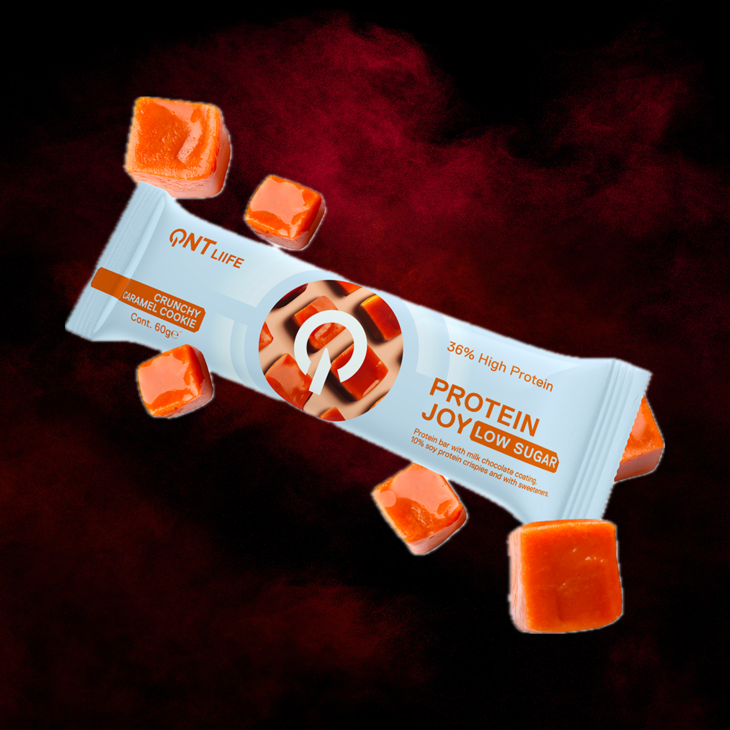 QNT LIFE - Crunchy Caramel Cookie - 60g