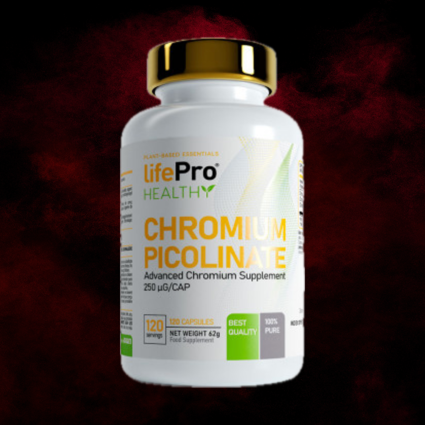 Chromium Picolinate - Life Pro Healthy - 120 Capsules