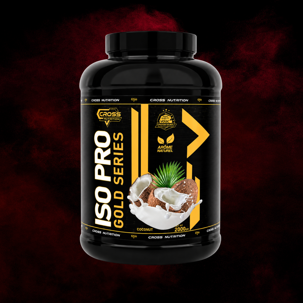 Iso Pro Gold Series (Matière Première Volac®) – Cross Nutrition – 2kg