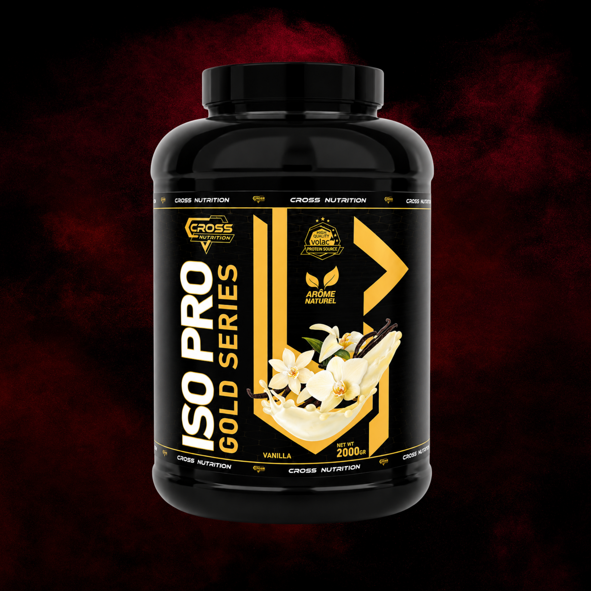 Iso Pro Gold Series (Matière Première Volac®) – Cross Nutrition – 2kg