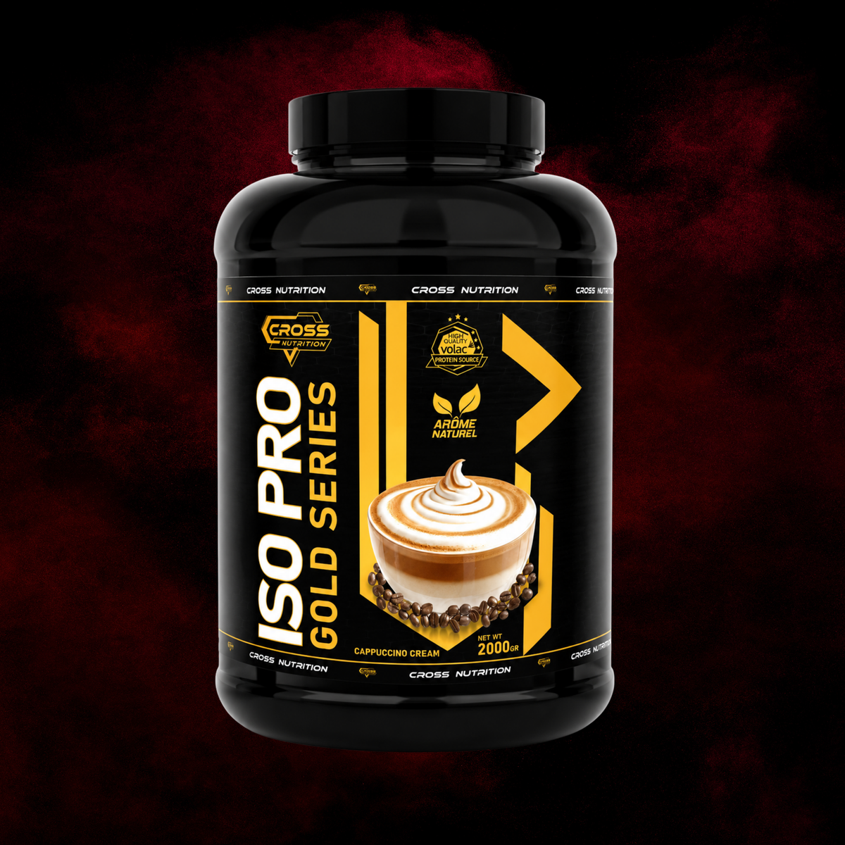 Iso Pro Gold Series (Matière Première Volac®) – Cross Nutrition – 2kg