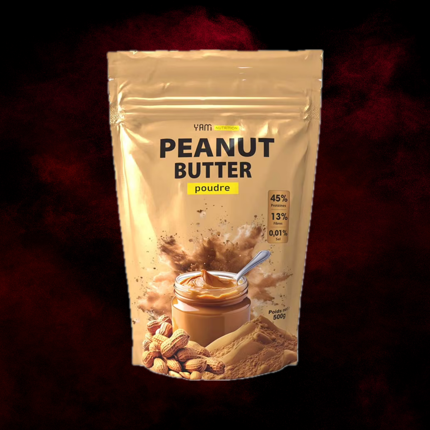 Peanut Butter Poudre - YAM NUTRITION - 500g