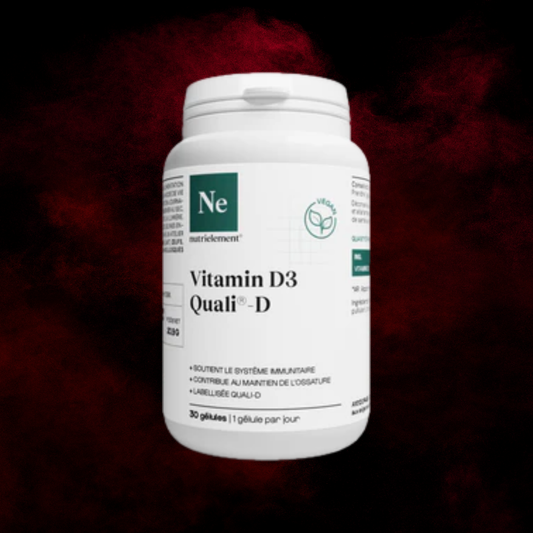 Vitamin D3 Quali®-D 30 gélules - NE NUTRIENTS ESSENTIALS